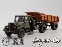МАЗ-200В с полуприцепом МАЗ-5232В (1951) SSM7019 [MA]