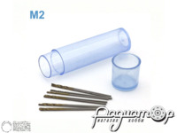 Мини-сверло HSS 6542 (M2) титановое покрытие d-0,75мм (10шт) 42564