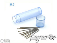 Мини-сверло HSS 6542 (M2) титановое покрытие d-0,65мм (10шт) 42562