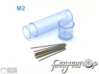 Мини-сверло HSS 6542 (M2) титановое покрытие d-0,55мм (10шт) 42560