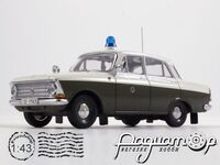 Москвич-408 Volkspolizei Народная полиция ГДР (1968) CCC051 (X)***