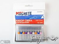 Набор сверл для моделизма (0.25-1.15мм) M0022 [SV]