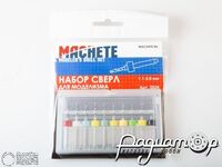 Набор сверл для моделизма (1.1-2.0мм) M0024 [SV]