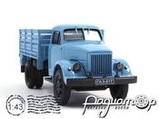 ГАЗ-51Т бортовой (1946) H256-B [BK]