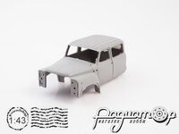 Сборная модель МРС 1-52 на базе ГАЗ-52 (двойная кабина) 1529AVD [SV]