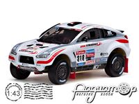 Mitsubishi Lancer №318 Dakar Rally, N.Misslin, J.M.Polato (2010) 43436/4296.330 [LS]