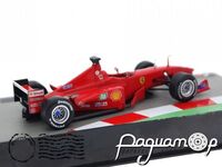 Ferrari F399 №3, Formula 1, Rennwagen Kollektion (1999) DC698 [NT]***