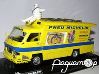 Citroen 350N Jeu De Plage Pneu Michelin Promoution Truck (1964) 210994 [ST]