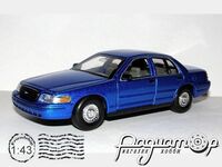 Ford Crown Victoria Police Package Unmarked Detective Unit (1999) 9762 (с доработками) [ST]
