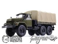 Автолегенды СССР Грузовики №15, ЗІЛ-131 з тентом (1966) [VZ]***