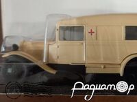 Автолегенды СССР и Соцстран №249, ГАЗ-55 гражданская санитарка (1938) AL249-2 [MA]***