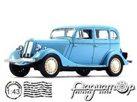 Автолегенды СССР и Соцстран №261, ГАЗ М1 выставочный (1936) [IS]