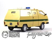 Автомобиль на службе №64, РАФ-ЛАББЕ инкассация СССР (1987) ANS64 [IS]