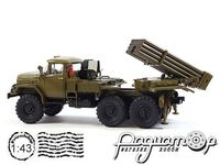 Легендарные Грузовики СССР №49, ЗИЛ-131 «Град-1» (1966) LGS049