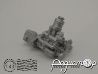Двигатель ЗИЛ-130 (окрашен) 515159 [SV]