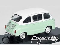 Legendarni Automobily Minule Ery №129, Fiat 600 Multipla (1956) [IS]