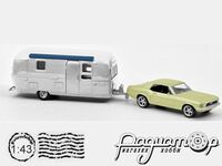 Ford Mustang Coupe with Airstream Caravan Roulotte (1968) 270581 [SV]