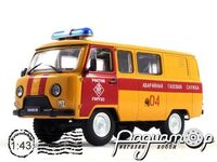 Автомобиль на службе №4, УАЗ-3909 Аварийная Газовая Служба (1965) ANS04 [LS]