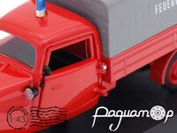 Tempo Hanseat Dreirad Planenwagen 