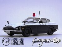 Полицейские машины мира №5, Nissan Fairlady Z полиция Японии (1972) PMM05 [MA]
