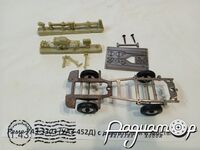 Набір для складання Рама УАЗ-3303 (УАЗ-452Д) з двигуном та мостами MM2008-1 [BL]