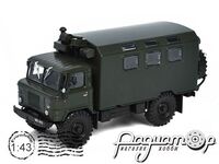 Kultowe ciezarowki PRL-u №43, ГАЗ-66 кунг (1964) PRLLG043