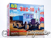 Сборная модель ЗИС-10 с полуприцепом 1577AVD