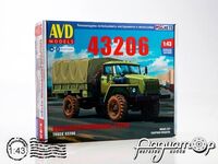 Збірна модель УРАЛ-43206 1402AVD [SV]