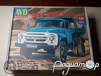 Сборная модель Самосвал ЗИЛ-ММЗ-555 (1974) 1329AVD [GD]