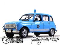 Полицейские Машины Мира №76, Renault 4L garda Полиция Ирландии (1961) 0784 [IS]