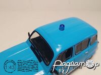 Полицейские Машины Мира №76, Renault 4L garda Полиция Ирландии (1961) 0784 [IS]