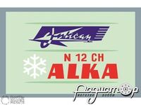 Магнит сувенирный N12CH Alka тип-3 (виниловый, плоский, 84х52мм) AP008 [ED]