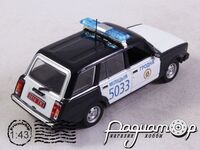 Полицейские машины мира №55, ВАЗ-2104 "Жигули" Міліція Білорусі (1984) PMM55 [MA]
