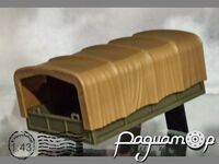 Вантажна платформа з тентом для КрАЗ-214 778198 [VZ]