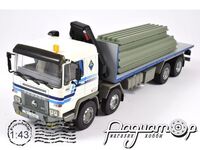 Pegaso 1434 Truck Pianale 4-Assi with Crane (1985) CAMAUESP008