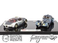 Bugatti Veyron 16.4 & Bugatti 57 SC Atlantic (Set) LSCOF01B [DB]