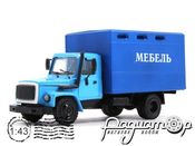 ГАЗ-3309 фургон «Мебель» (1994) 4347B