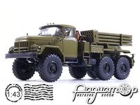 Легендарные Грузовики СССР №49, ЗИЛ-131 «Град-1» (1966) [SV]