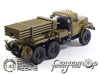 Легендарные Грузовики СССР №49, ЗИЛ-131 «Град-1» (1966) [SV]