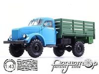 Легендарные Грузовики СССР №52, ГАЗ-63 (1948) [IS]***