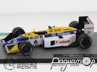 Williams FW11B, No.6, formula 1, N.Piquet (1987) ABf1M054A [IS]