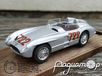 Mercedes-Benz 300 SLR Spider №722 Winner Mille Miglia (1955) 0314 [KG]