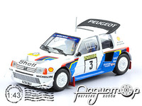 Peugeot 205 Turbo 16 №3 Winner Rally 1000 Lakes (1985) WRCOFCOLL009