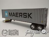 Полуприцеп контейнерный MAERSK 511382 [SV]*