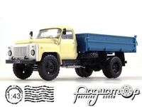 Автолегенди СРСР Вантажівки №44, ГАЗ-САЗ-53Б (1966) №2 [XX]***