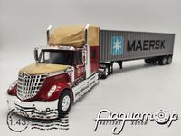 International Lonestar с полуприцепом контейнерным MAERSK (2010) 511506 [SV]