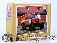 Збірна модель ПМЗ-27 (157К) пожежна (1959) 1067KIT***