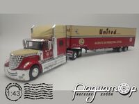 International Lonestar Moving Trailer United Van Lines Old Livery (2010) 511266 [SR]