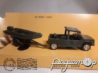 Citroen Mehari с прицепом и лодкой Zodiac (1968) 317026 [SR]