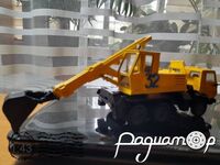 Kultowe ciezarowki PRL-u №57, КамАЗ-5511 Екскаватор EO-3532 (1977) [DA]